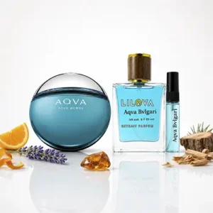عطر-مردانه-اکوا-بولگاری-پورهوم-BVLGARI-Aqva-Pour-Hommeمعطر-و-آبزی-با-طبع-خنک-محصول-2005-50-میل-مشابه-سازی-لیلووا-همراه-نتهای-اصلی