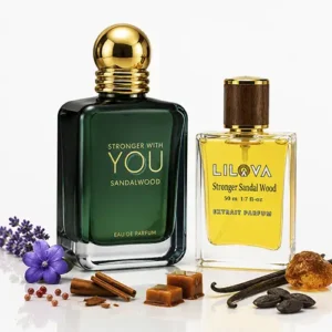 عطر-مردانه-زنانه-استرانگر-ویت-یو-چوبصندل-Stronger-With-You-Sandalwood-شرقی-چوبی-و-گرم-محصول-2025-به-همراه-نت-زعفران-،کارامل،وانیل.