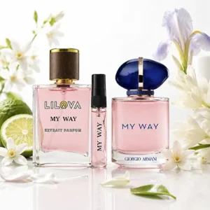 عطر-زنانه-ارمانی-مای-وی-My-Way-با-طبع-معتدل-گلی-مرکباتی-محصول-2020-مشابه-سازی-لیلووا-