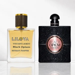 عطر-زنانه-بلک-اوپیوم-ایوسن-لورن-YVES-SAINT-LAURENT-Black-Opium-شرقی-وانیلی-و-گرم-محصول-2014-اکستریت-مشابه-سازی-لیلووا-