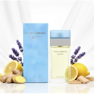 عطر زنانه لایت بلو دولچه گابانا DOLCE & GABBANA - Light Blue for Women گلی میوه ای وخنک محصول 2001 ادوتویلت