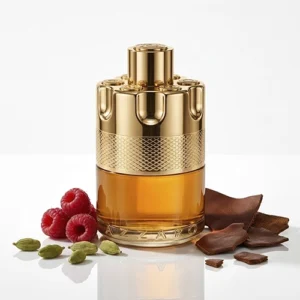 عطر-مردانه-آزارو-فور-اور-وانتد-الکسیر-AZZARO-Forever-Wanted-Elixir-رایحه-چرمی-معطر-و-طبع-گرم-محصول-2025-نتهای-تمشک،هل،چرم