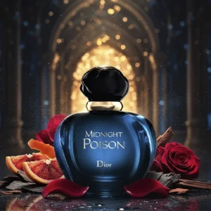 عطر-مید-نایت-پویزن-Dior-Midnight-Poison-EDP-با-نت-پرتقال-،رز-،-پچولی-
