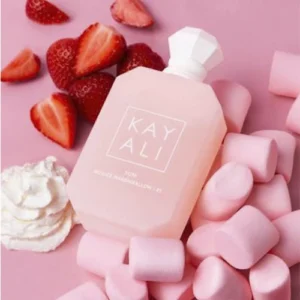 عطر-کایالی-یام-بوجی-مارشمالو-81-Kayali-Yum-Boujee-Marshmallow-گلی-میوه-ای-شیرین-و-معتدل-محصول-2024-با-نت-خامه،-توت-فرنگی-،پاستیل
