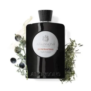 عطراتکینسون-اتکینسونز-۲۴-اولد-بوند-استریت-تریپل-اکسترکت-Old-Bond-Street-Triple-Extract-چوبی-معطر-و-معتدل-محصول-2018-ادوپرفیوم.