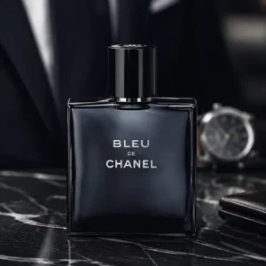 عطرقدرتمند-ولوکس-مردانه-بلو-د-شنل-شیرین-و-میوه-ای-مناسب-با-استایل-کت-وشلوار-رسمی