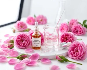 اسانس-گل-محمدی-در-عطر-سازی-