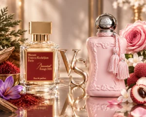 عطر-با-کارات-رژ-در-برابر-مارلی-دلینا-.