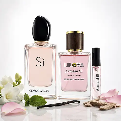 عطر زنانه جورجیو ارمانی سی ادو پرفیوم Si Eau de Parfum چایپر میوه ای و طبع گرم محصول 2013 مشابه سازی 50 میل لیلوا — راهنمای خرید عطر از لیلووا