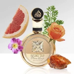 عطر-فخار-اکستریت-لطافه-به-همراه-نتهای-مرکباتی-گلی-و-آمبری
