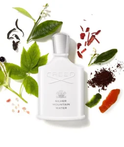 عطر-مردانه-زنانه-کرید-سیلور-مانتینCREED-Silver-Mountain-Water-معطر-و-خنک-1995-بهمراه-نت-چای-انگور-سیاه-مشک.