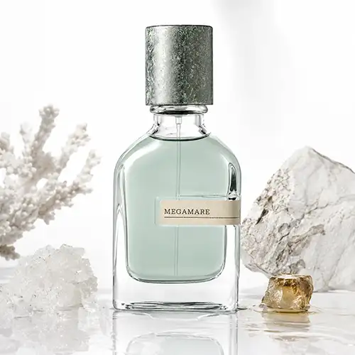 عطر مردانه و زنانه خنک دریایی اقیانوسی Orto Parisi Megamare — راهنمای خرید عطر از لیلووا